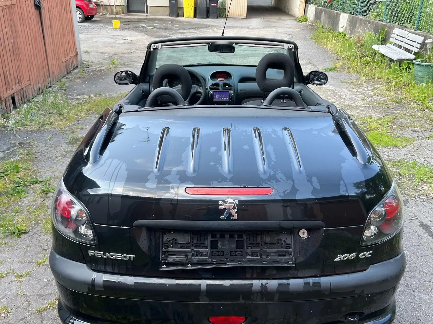 Peugeot 206 CC 110 Schwarz - 2