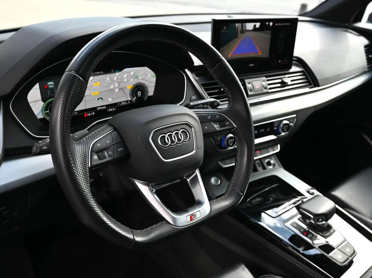 Audi Q5 55 TFSI e S-Line Quattro 367PK Rs Leder Pano, миниатюра 5