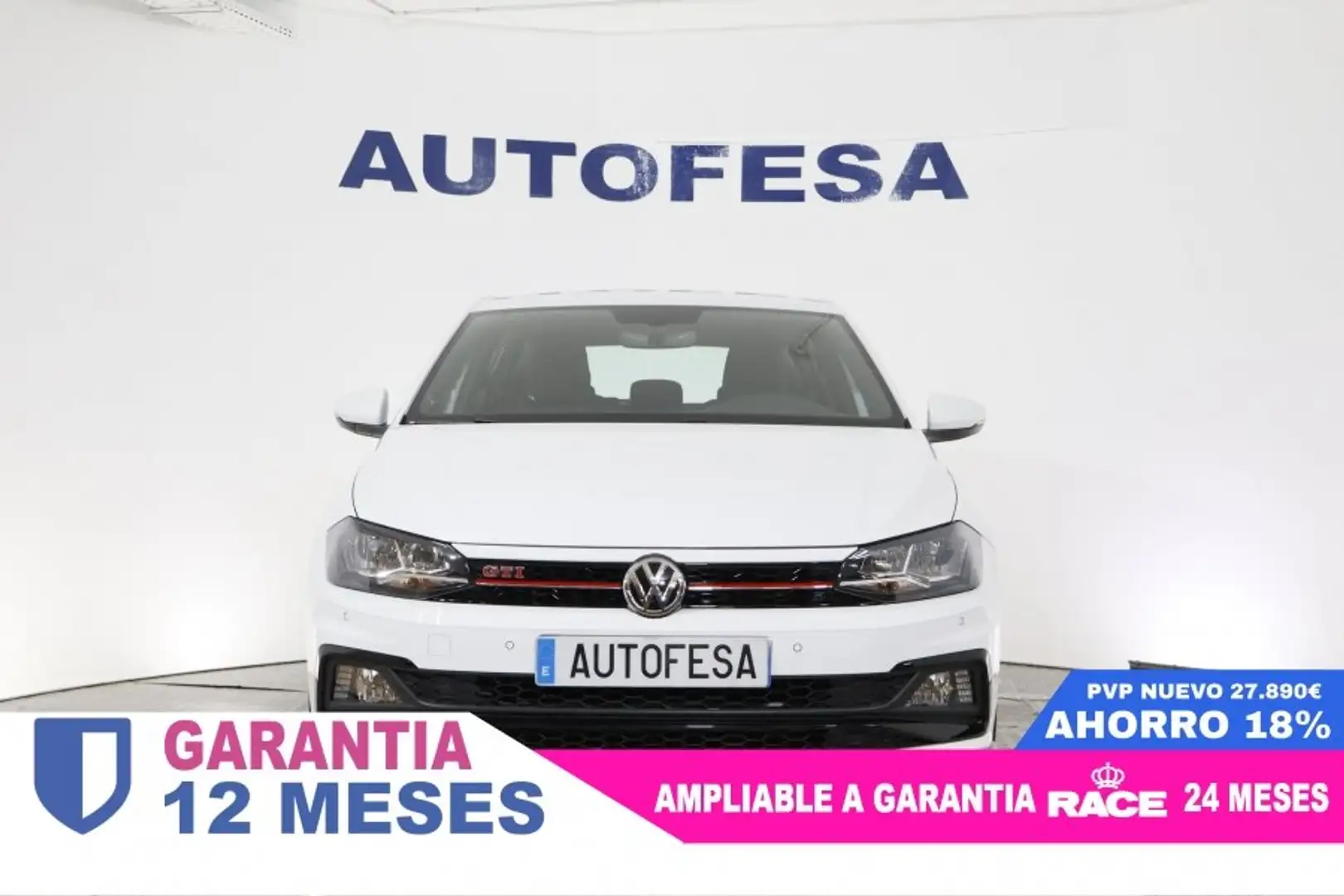 Volkswagen Polo 2.0 TSI GTI DSG 200CV 5P # NAVY,PARKTRONIC,CAMARA Blanco - 2