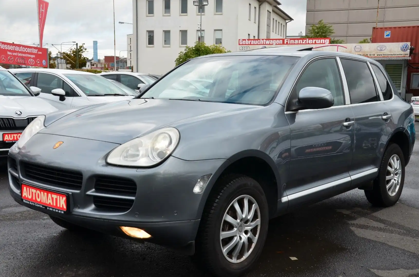 Porsche Cayenne 3.2 V6*1.HAND*Autom.*NAVI*Pano*Xenon*TOP Grau - 1