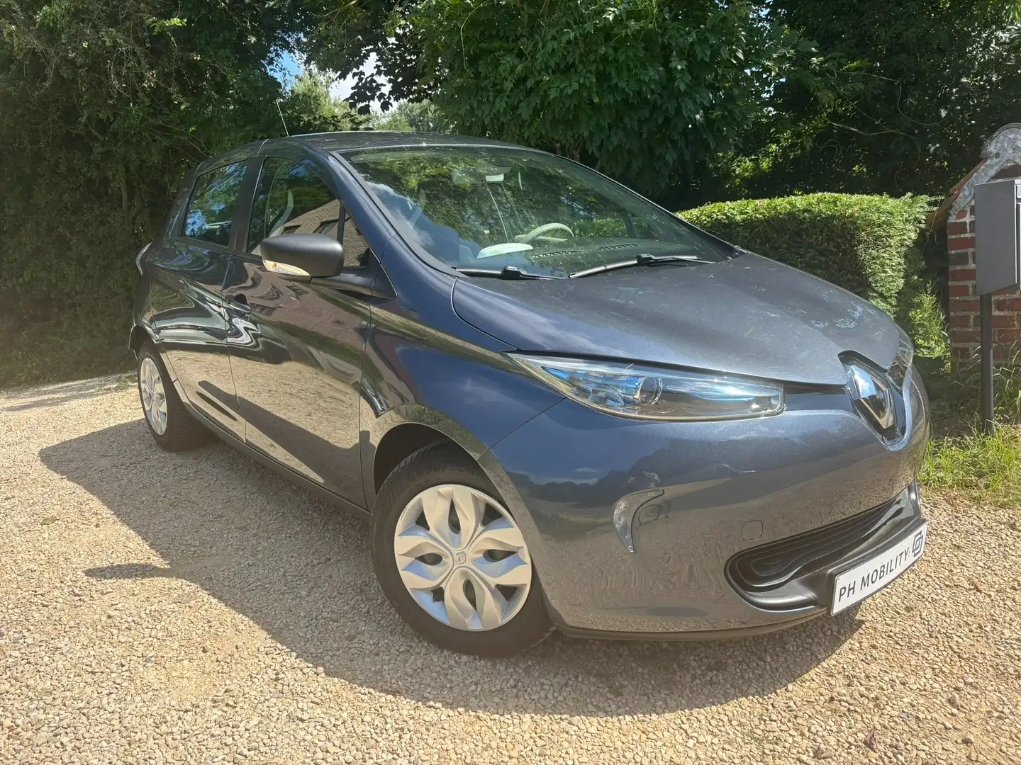Renault ZOE 41 kWh R90 B-BUY*BATTERIE INCLUSE⭐GARANTIE 1 AN Gris - 1