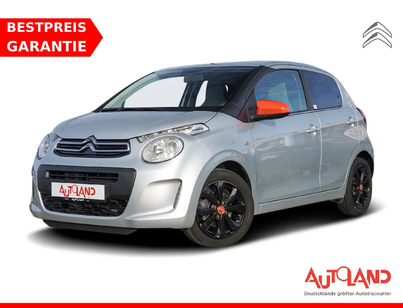 Citroen C1 1.2 Furio Klima Kamera DAB Bluetooth Silber - 1