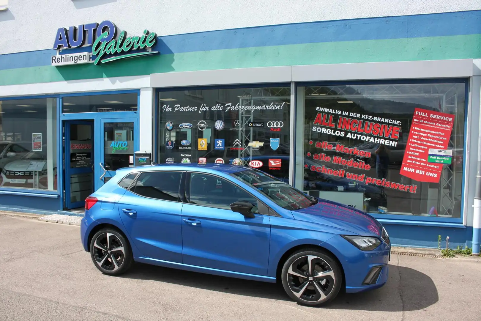 SEAT Ibiza 1.0 TSI FR Android Auto Metallic Blau - 1