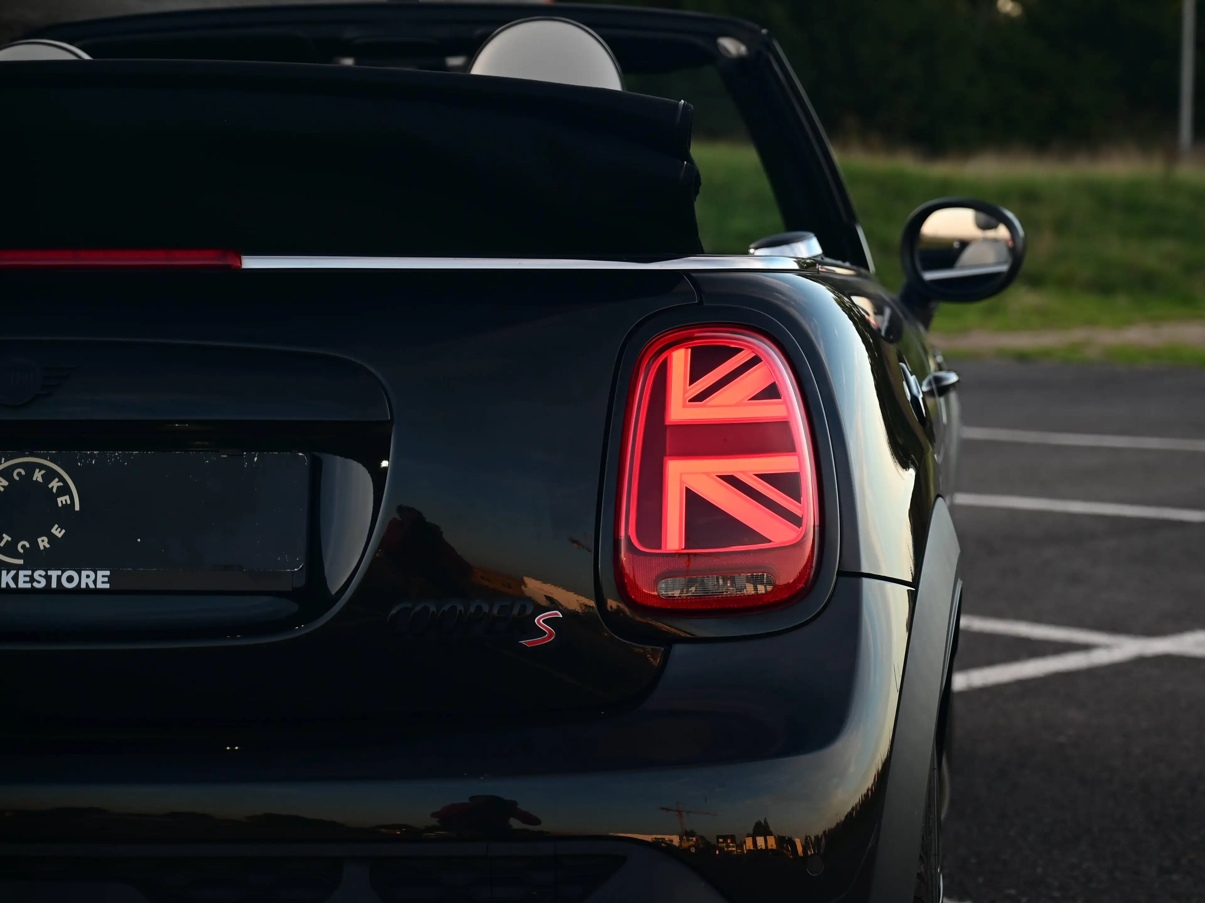 MINI Cooper S Cabrio SPORT AUT / JCW TRIM / LEATHER CHESTER GREY / FULL BLACK / TOP CONDITION — photo 13