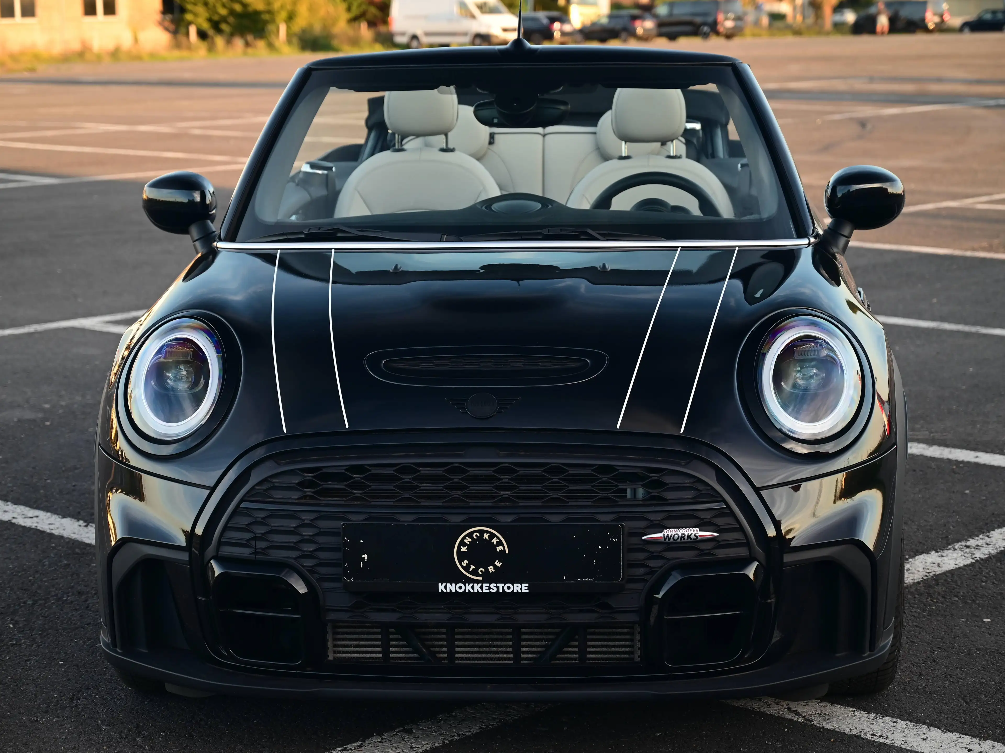 MINI Cooper S Cabrio SPORT AUT / JCW TRIM / LEATHER CHESTER GREY / FULL BLACK / TOP CONDITION — photo 9