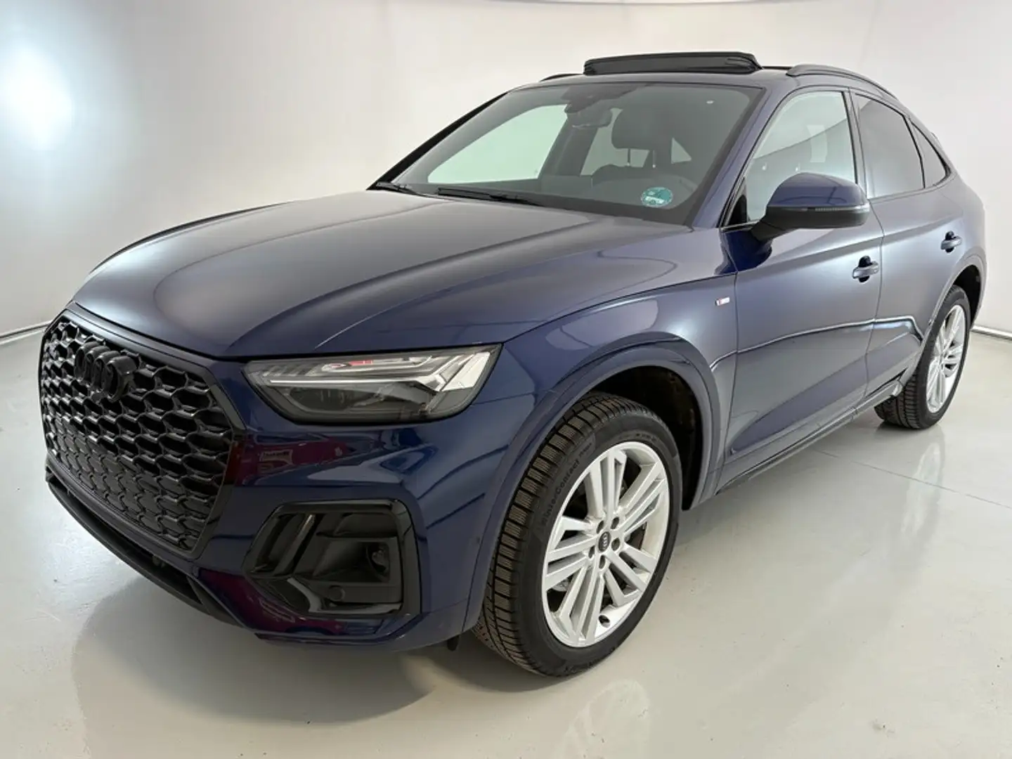 Audi Q5 SPB 40 2.0 tdi mhev 12V S line quattro s-tronic Bleu - 1
