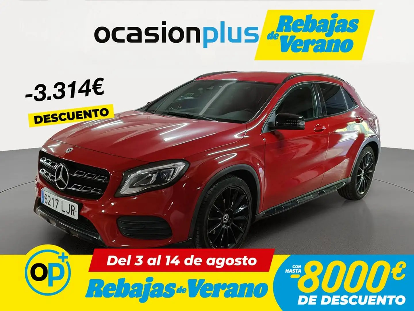 Mercedes-Benz GLA 180 Rojo - 1