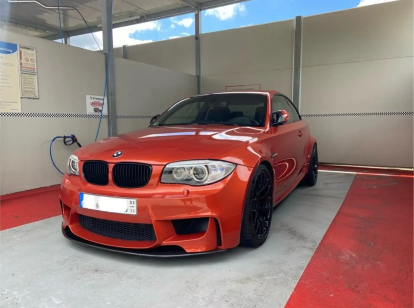 BMW 1er M Coupé Scheckheftgepflegt, Lightweight Performance Teile Orange - 1