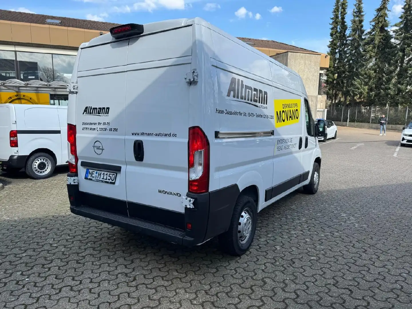 Opel Movano L2H2 DIESEL SCHIEBETÜR APPLE CARPLAY Weiß - 2