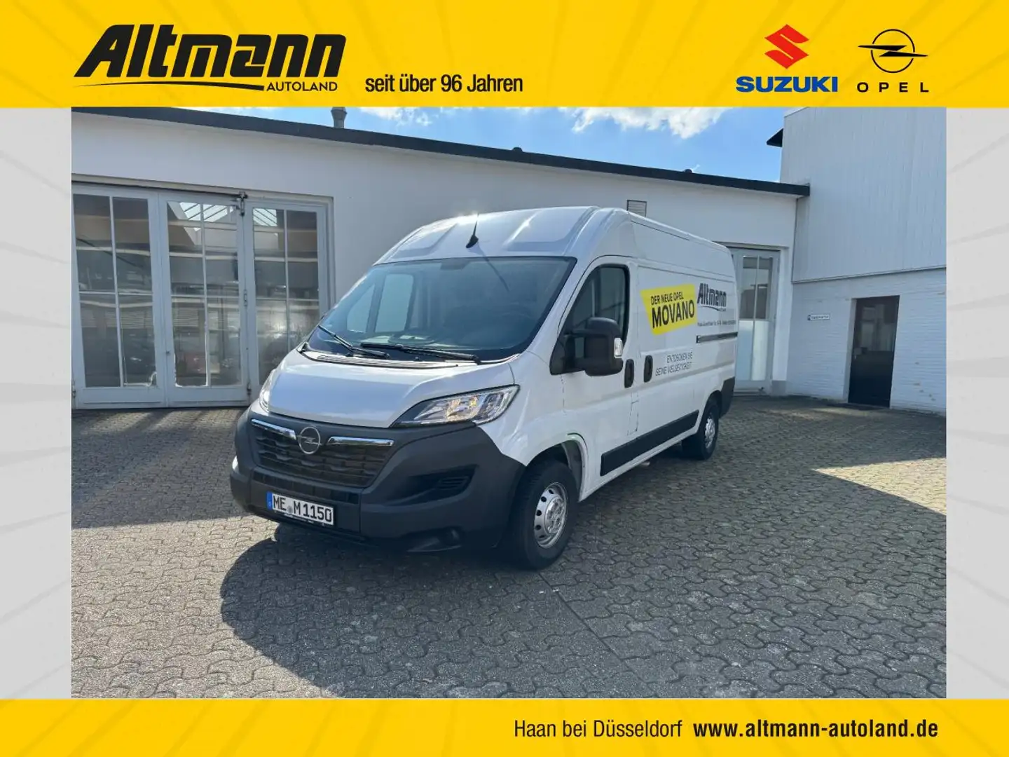 Opel Movano L2H2 DIESEL SCHIEBETÜR APPLE CARPLAY Weiß - 1