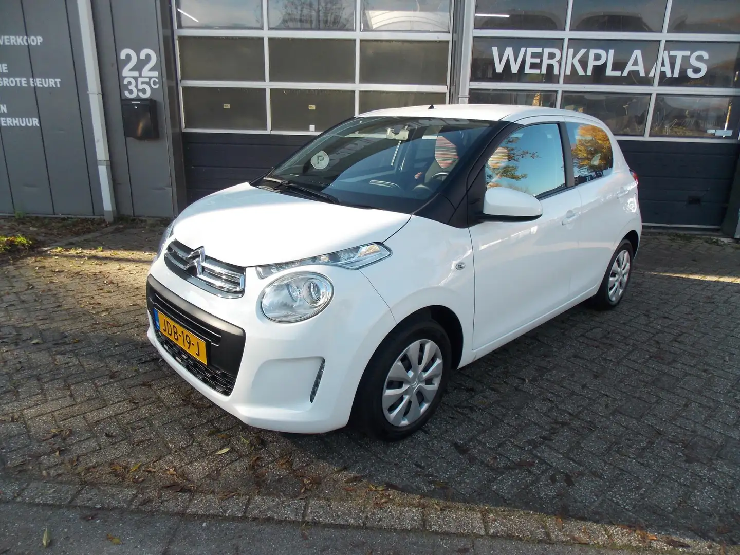 Citroen C1 1.0 VTi Feel Automaat Airco bluetooth Elek Pakket Wit - 2