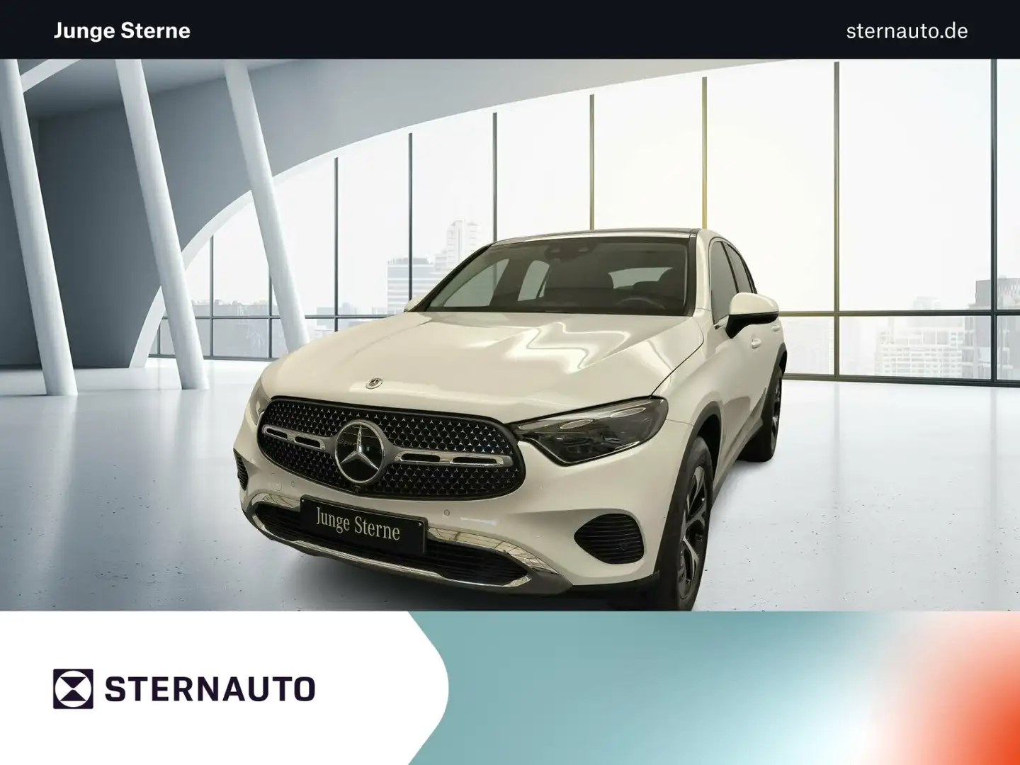 Mercedes-Benz GLC 300 GLC 300 de 4M Coupé Avantgarde Advanced DigiLight AHK Pano Weiß - 1