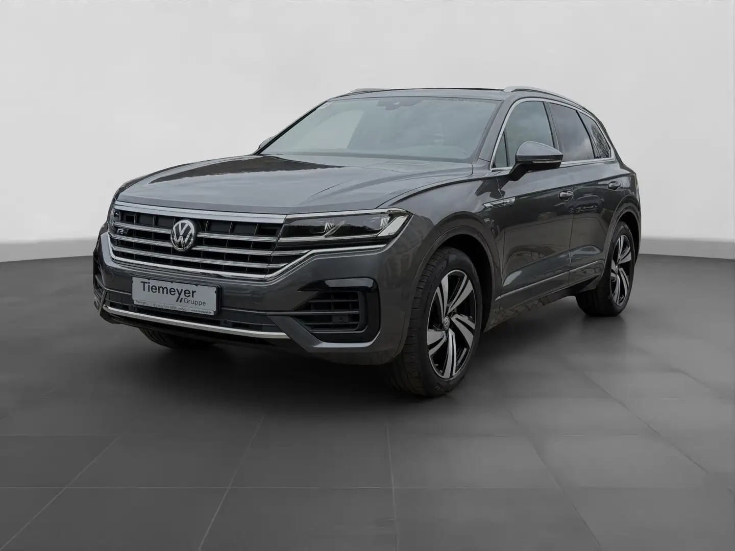 Volkswagen Touareg 3.0 TDI R-LINE PANO LUFT STHZG AHK LEDER Gris - 2