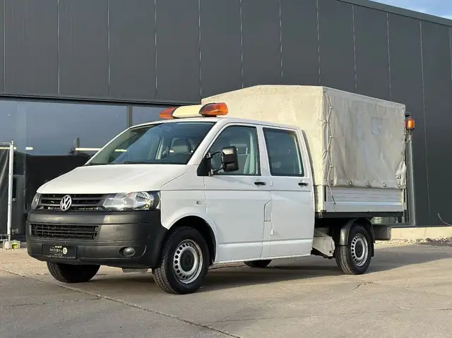 Volkswagen T5 Transporter T5 Doppelkabine Pritsche mit Plane