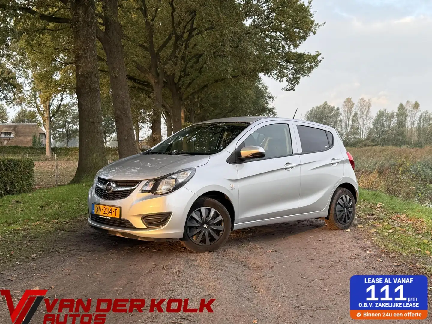 Opel Karl 1.0 ecoFLEX 120 Jaar Edition Airco Cruise Grey - 1