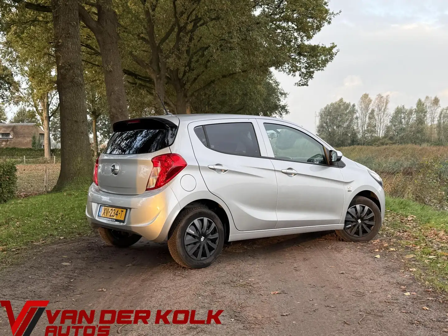 Opel Karl 1.0 ecoFLEX 120 Jaar Edition Airco Cruise Gris - 2