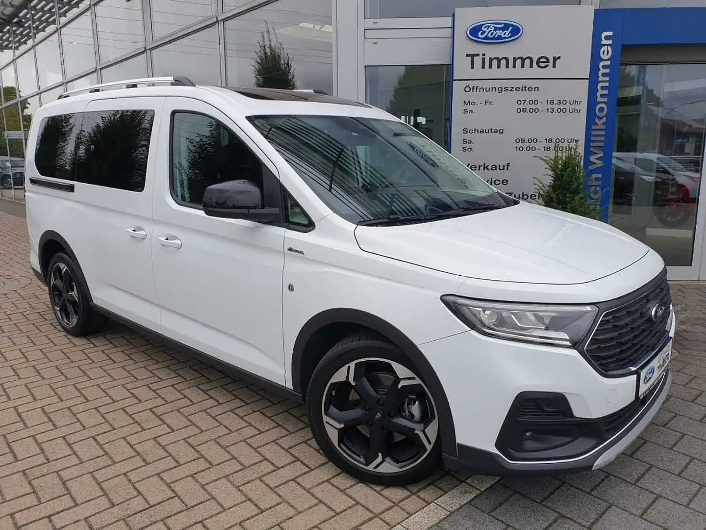 Ford Tourneo Connect L2 2.0 EcoBlue Aut. ACTIVE Weiß - 1