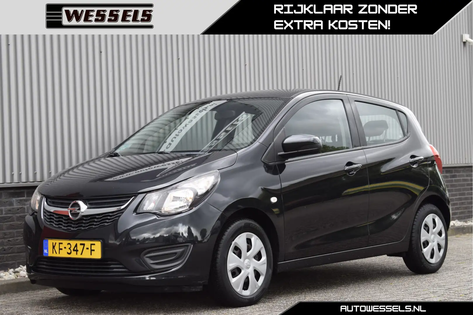 Opel Karl 1.0 ecoFLEX Edition Cruise control, Airco, Zwart - 1