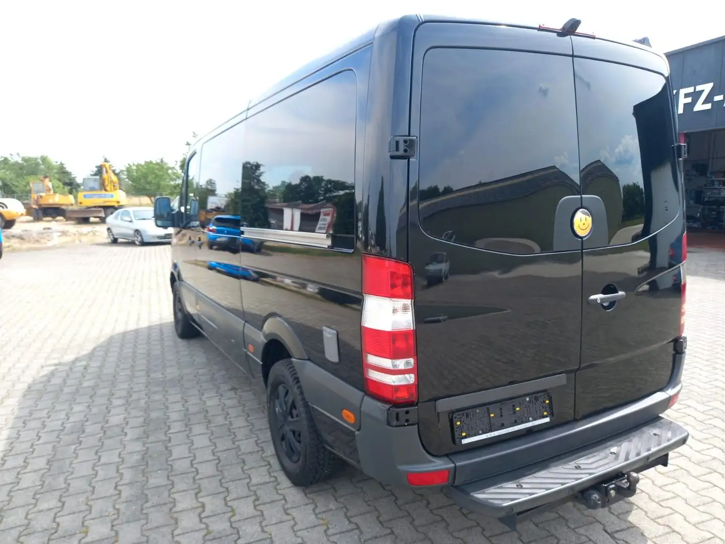 Mercedes-Benz Sprinter 319 V6 3,5tAHK, 2xSchiebetür TÜV Schwarz - 2