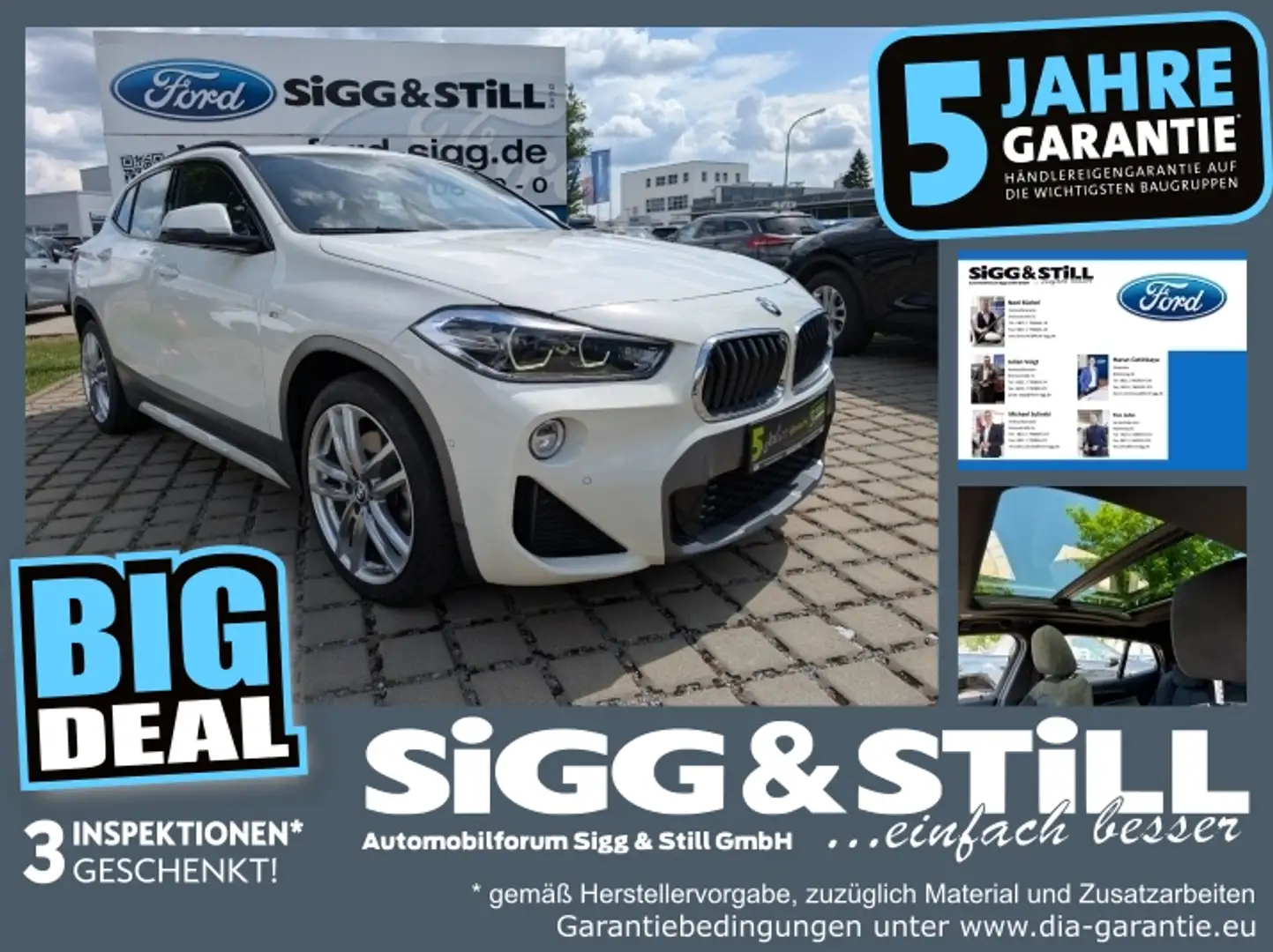 BMW X2 xDrive 20i M-Sport AHK*PANO*LED*NAV*HUD*CAM*SHZ Alb - 1