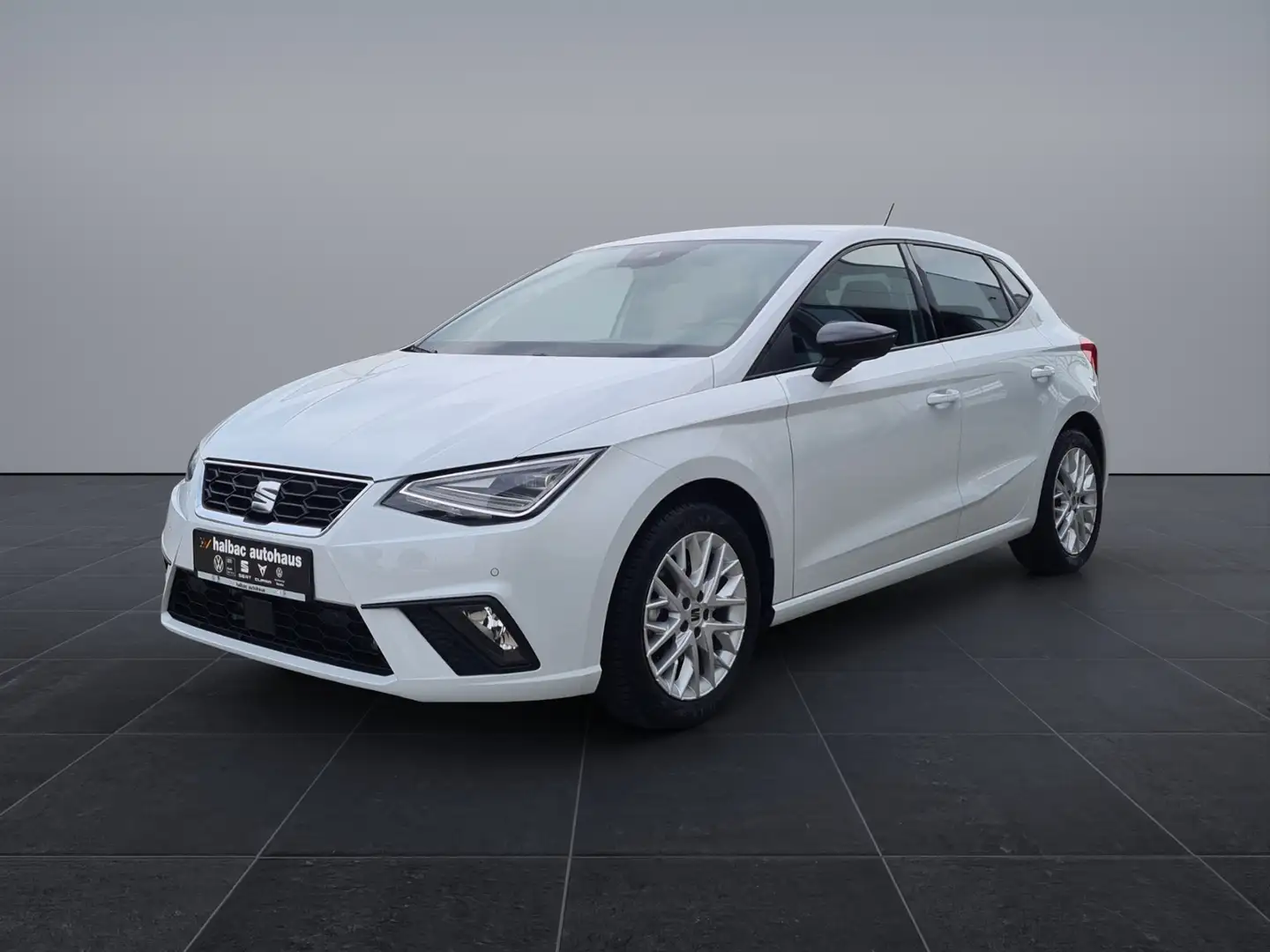 SEAT Ibiza 1.0 TSI DSG FR+NAVI+PDC+SHZ+LED+TEMP+NEBELSCHEINW Weiß - 2