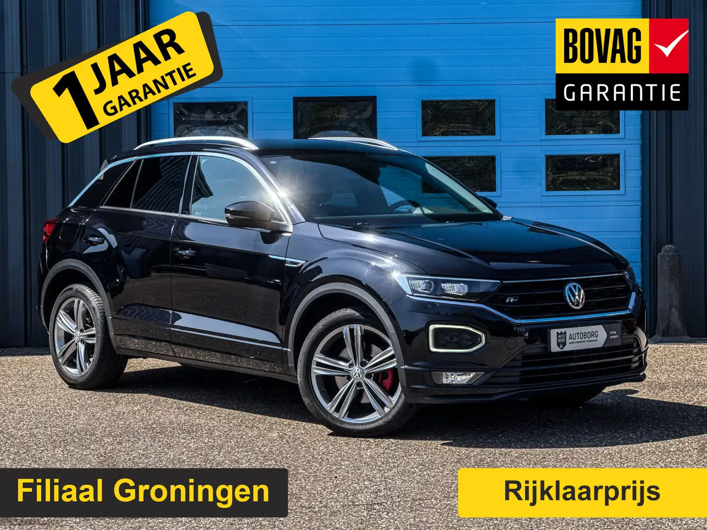 Volkswagen T-Roc 1.5 TSI Sport Business R-Line Prijs Inclusief Onde Zwart - 1