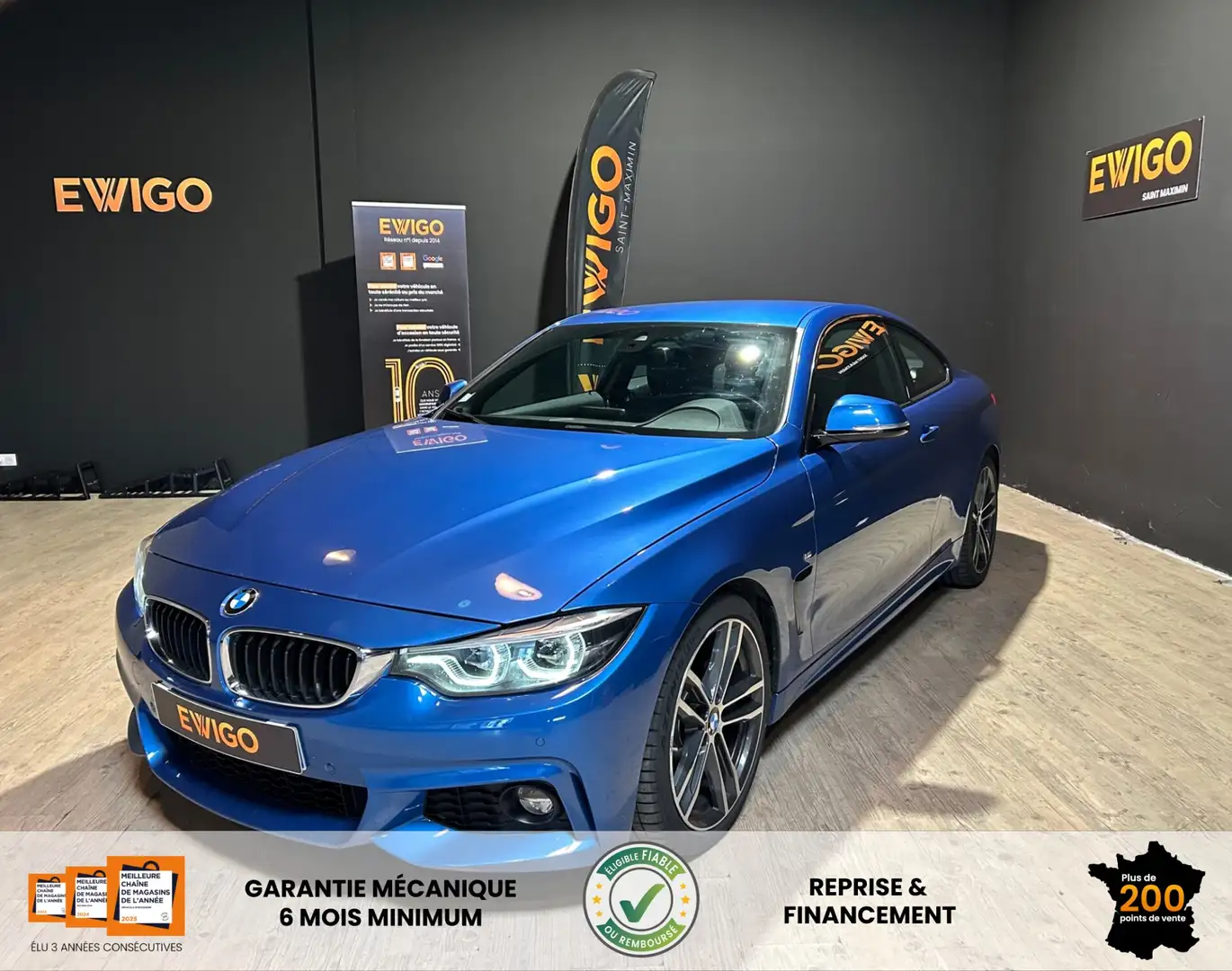 BMW COUPE F32 LCI 430i 252CH  BVA8 M Sport / CAMERA / REGULATEUR / RADARS - 1