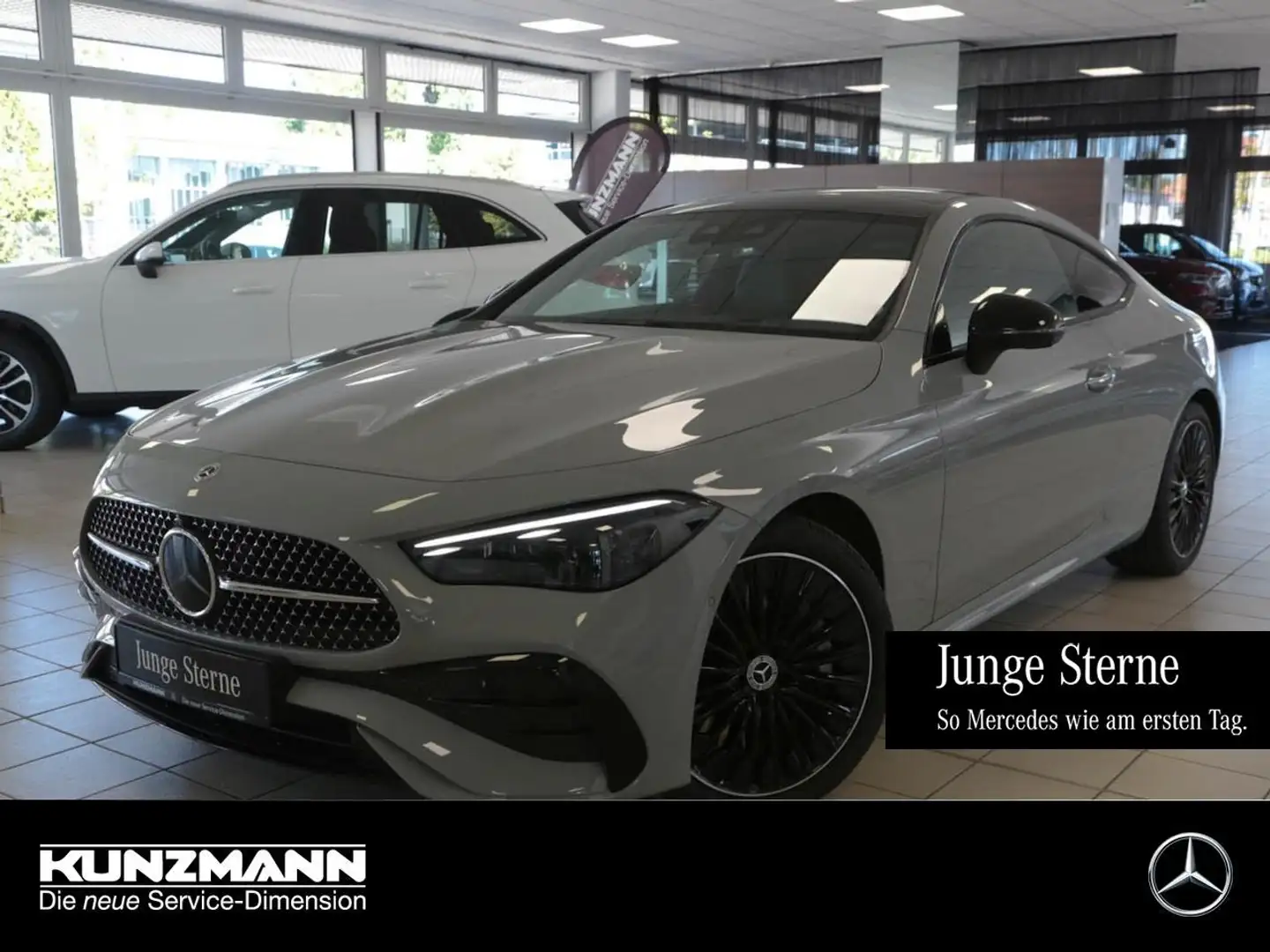 Mercedes-Benz CLE 450 4M Coupé AMG Night Distronic Sitzklima Grijs - 1