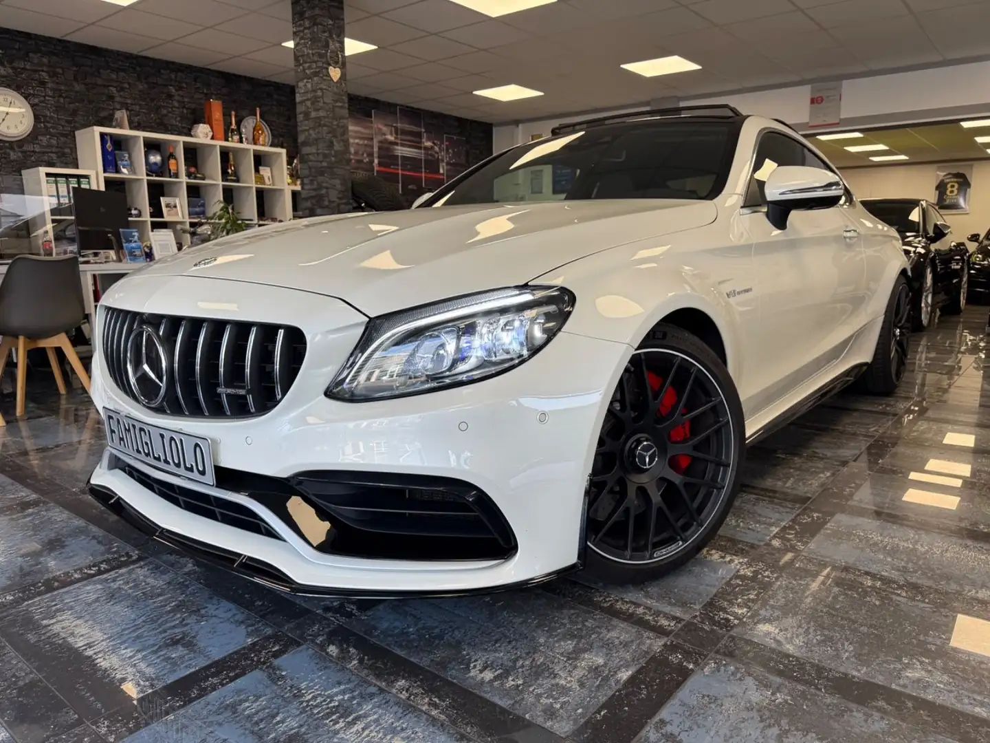 Mercedes-Benz C 63 AMG S*Vitrual*Performance Sitze*Carbon*GaWa Weiß - 1