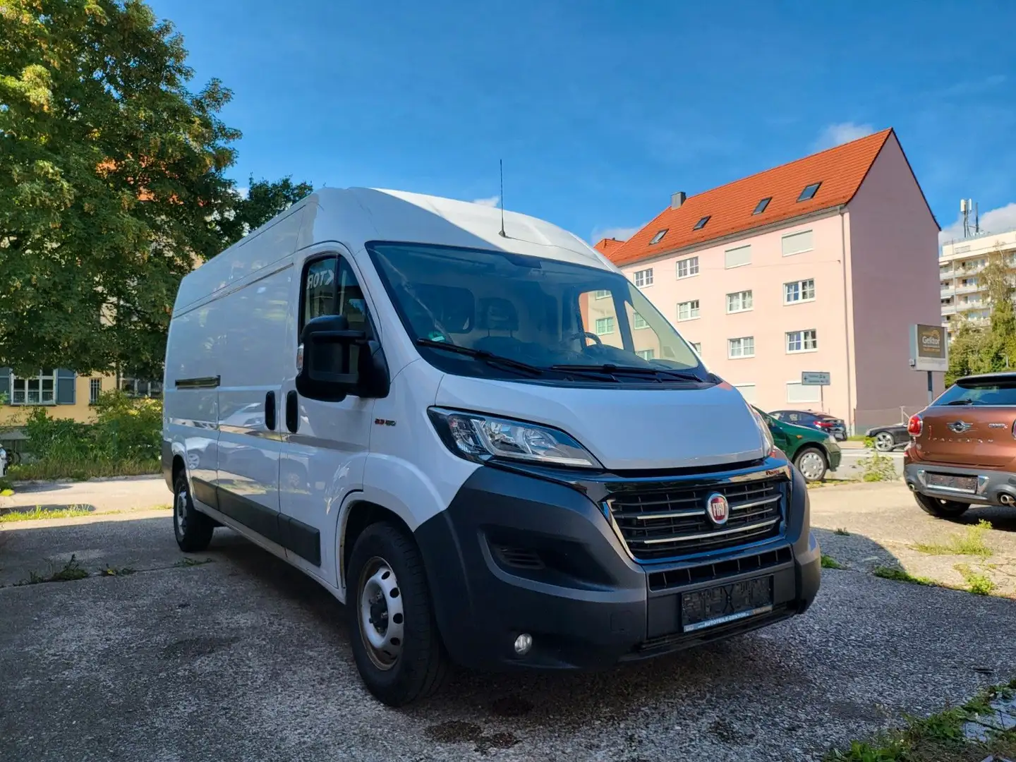 Fiat Ducato Grossr.-Kasten 35 160 Hoch*Automatik*Navi Blanc - 1