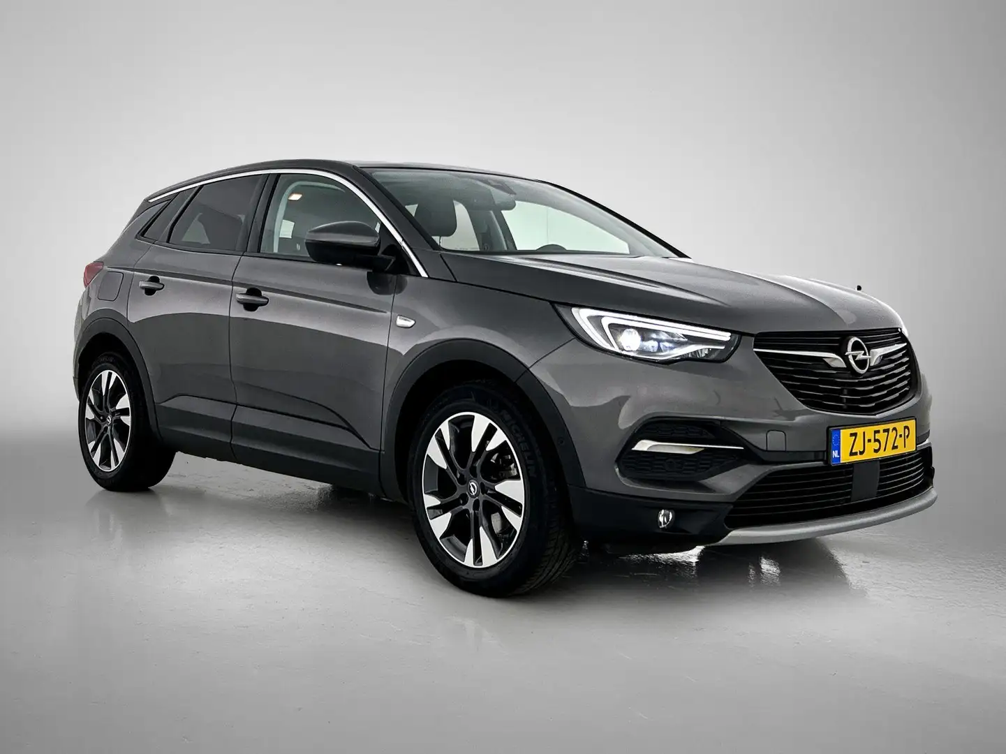 Opel Grandland X 1.2 Turbo Business Executive | Lederen Bekleding | Grijs - 2