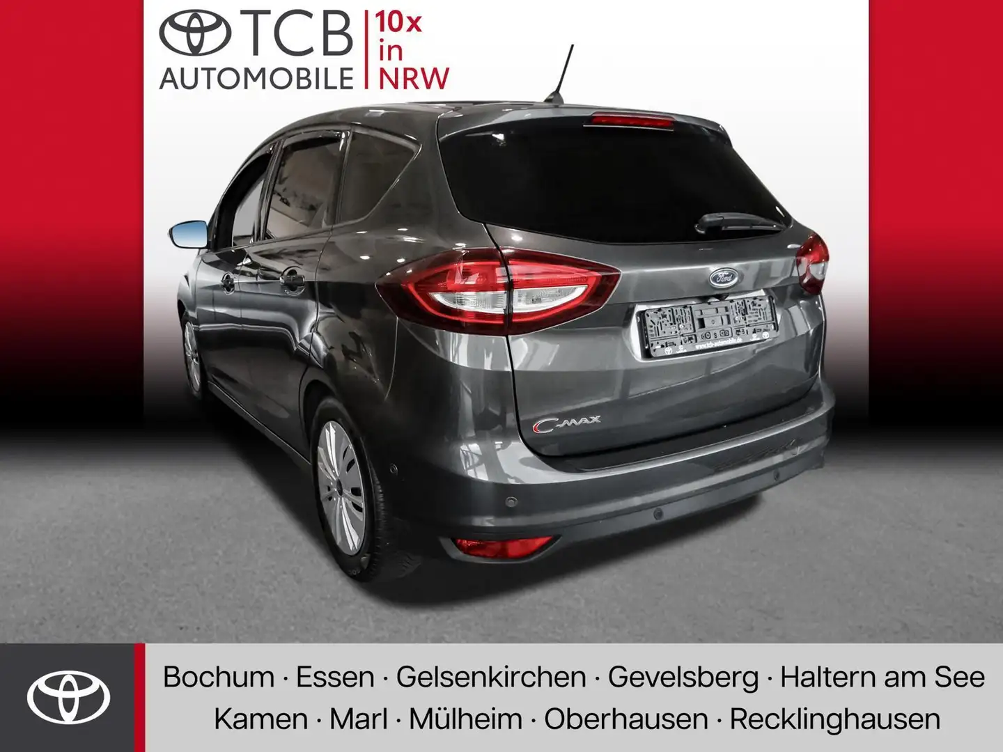 Ford C-Max 1.0 EcoBoost Cool&Connect  PDC Kamera SHZ Allwette Gris - 2