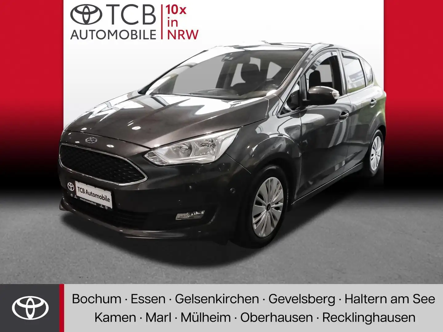 Ford C-Max 1.0 EcoBoost Cool&Connect  PDC Kamera SHZ Allwette Gris - 1