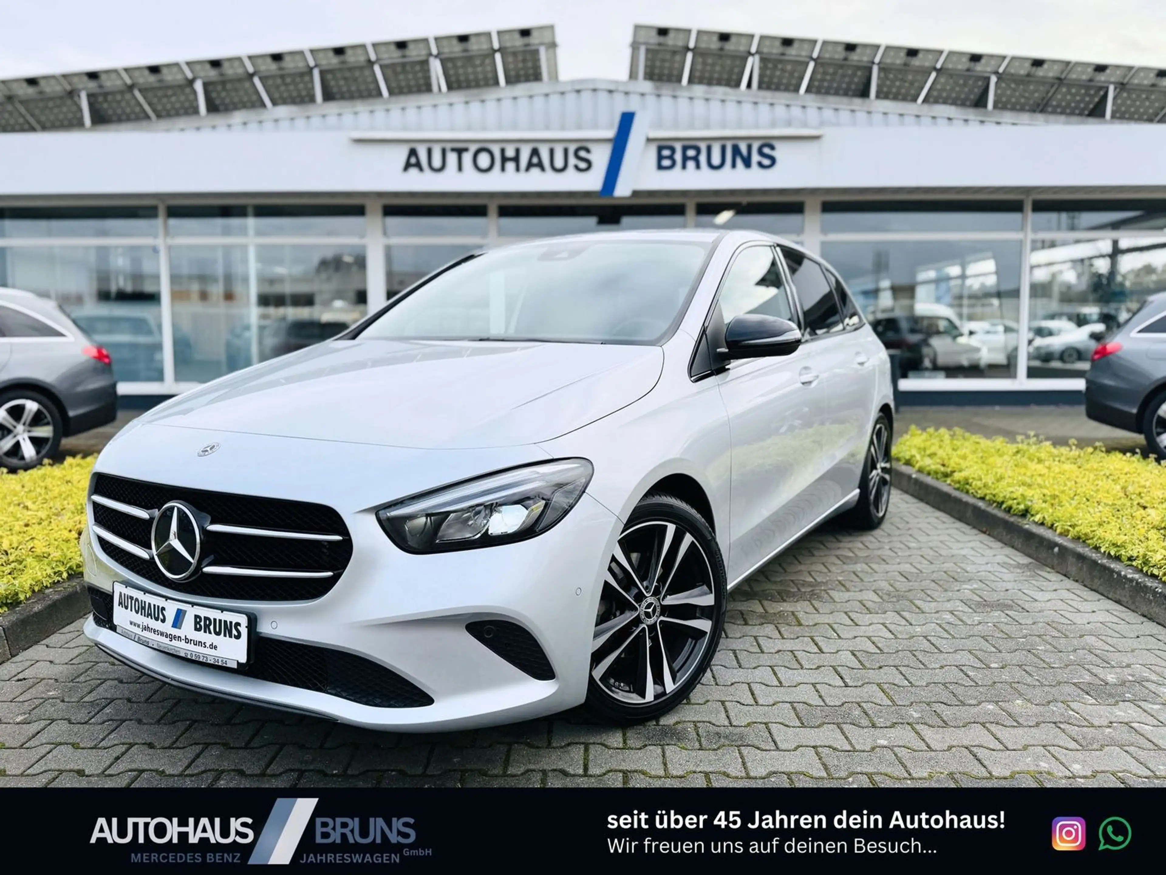 Mercedes-Benz B 180 PROGRESSIVE & NIGHT, Automatik, AHK, LED, Navi, SH