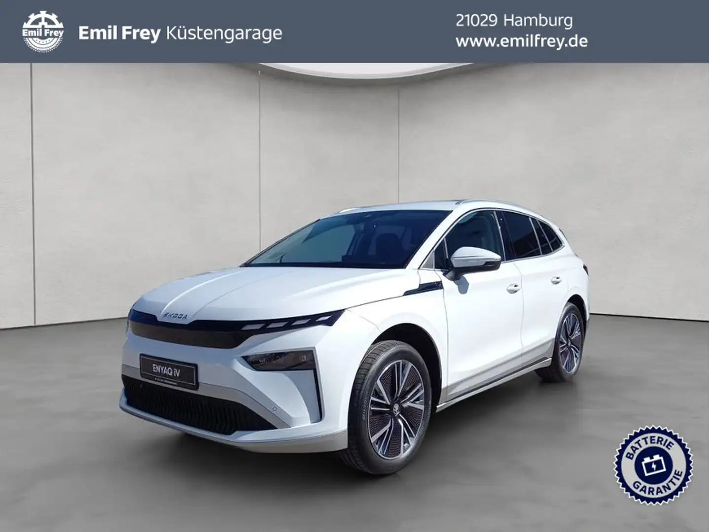 Skoda Enyaq 60 Loft NAVI MATRIX RFK EHK AHK Weiß - 1