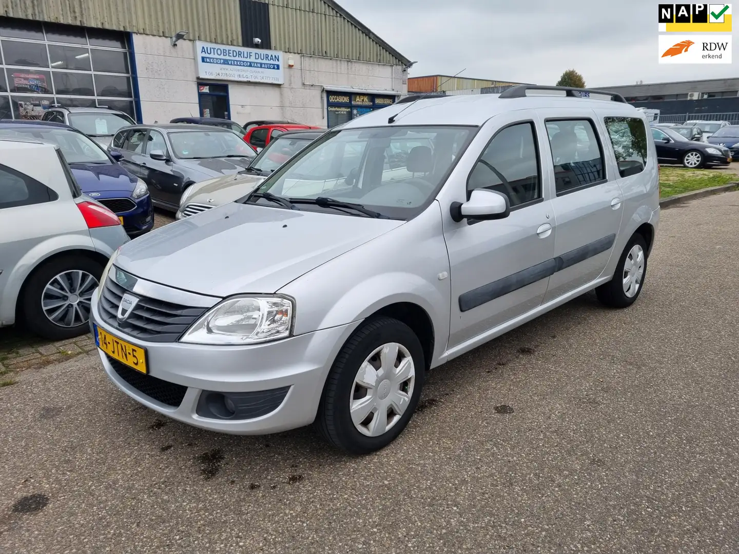 Dacia Logan MCV 1.4 Lauréate Airco! Bj:2009 NAP! Szürke - 1