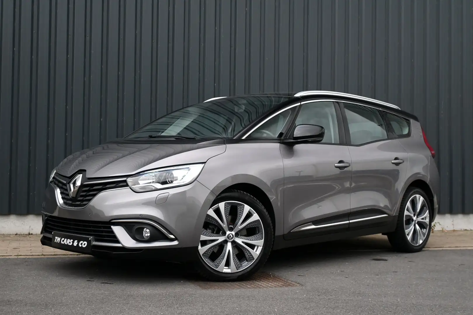 Renault Grand Scenic 1.2TCE Pano, carplay, massage LED, Trek, Leder, Gris - 2