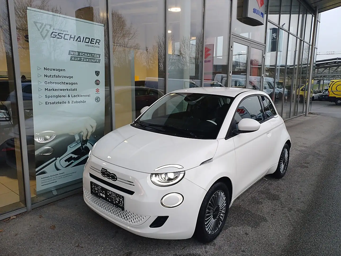 Fiat 500 Hatchback Hybrid Torino Weiß - 2