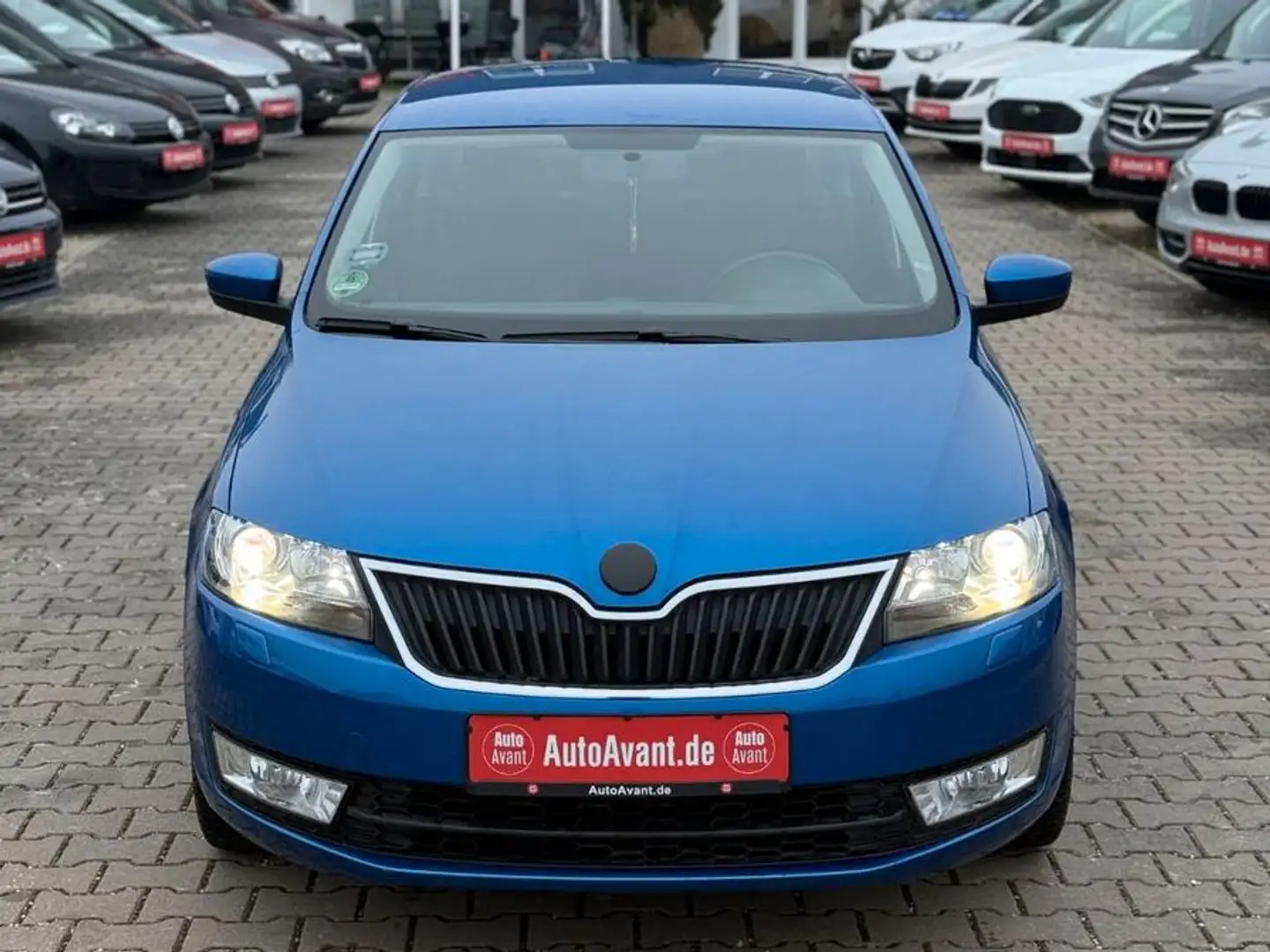 Skoda Rapid/Spaceback 1.4 TSI DSG Elegance Green Tec*8-FACH*SHZ* Blau - 2