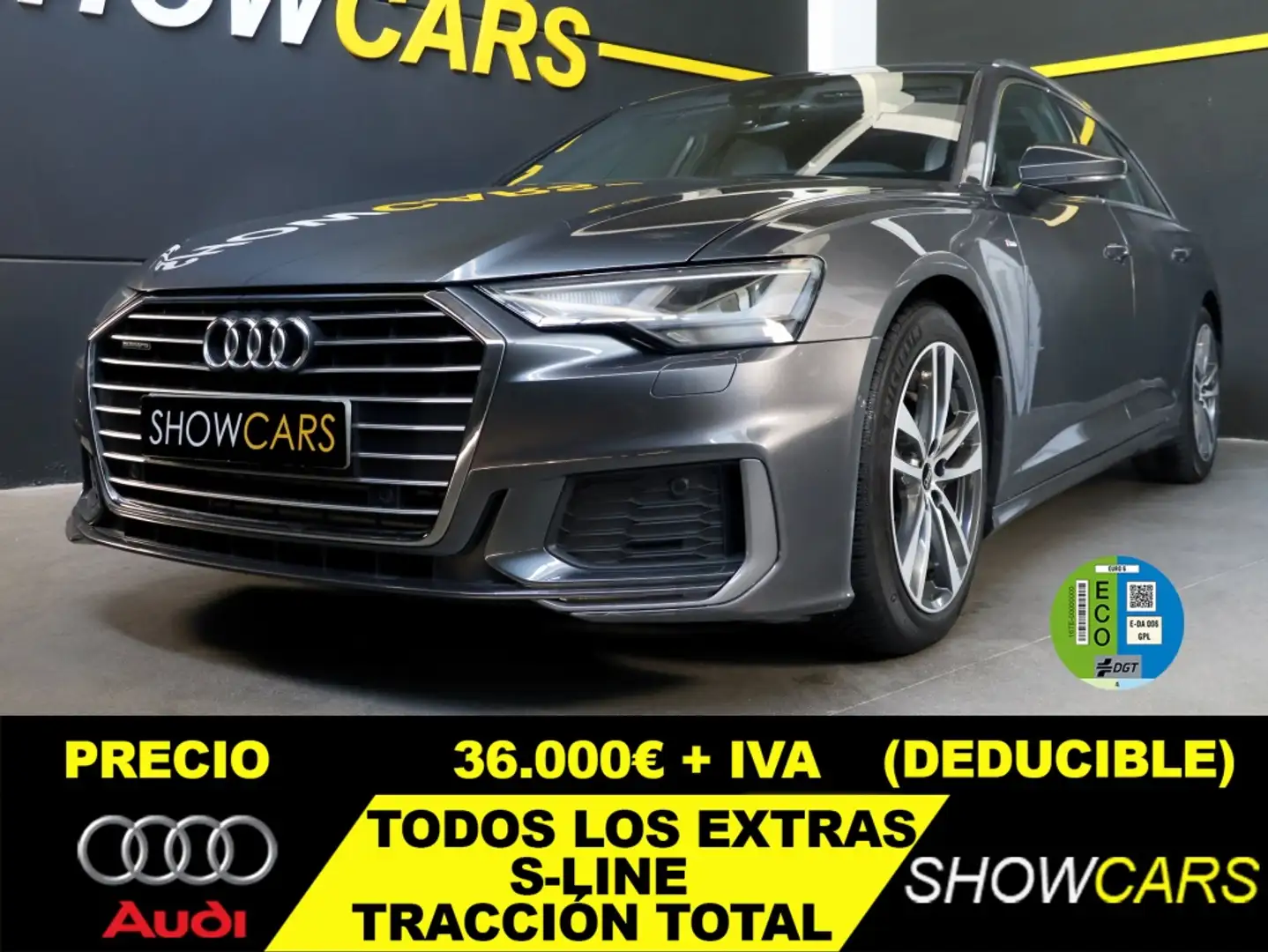 Audi A6 Avant 45 TFSI Sport quattro-ultra S tronic Gris - 1