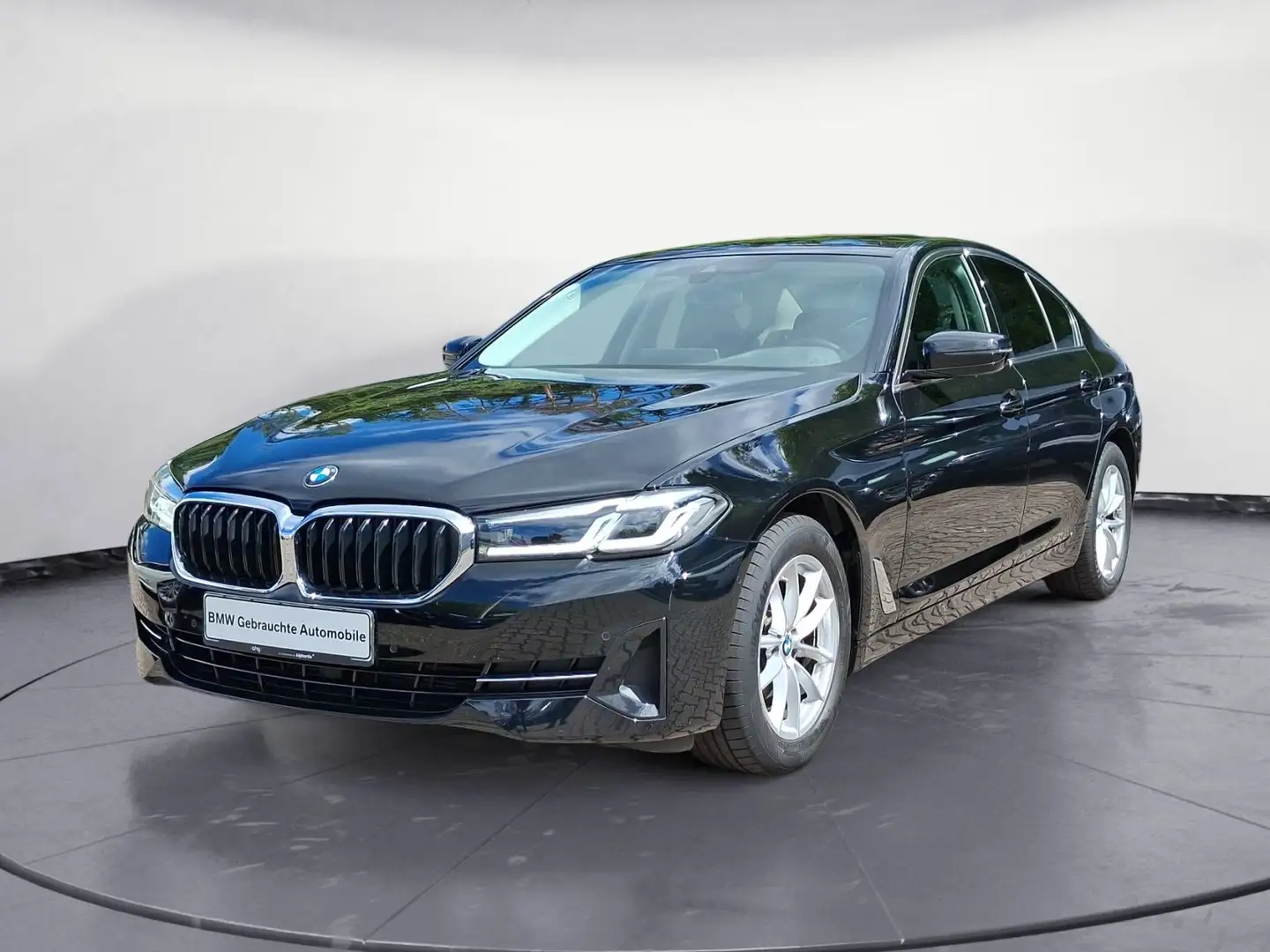 BMW 520 d xDrive Aut. Klimaaut. AHK Durchlade Negro - 2