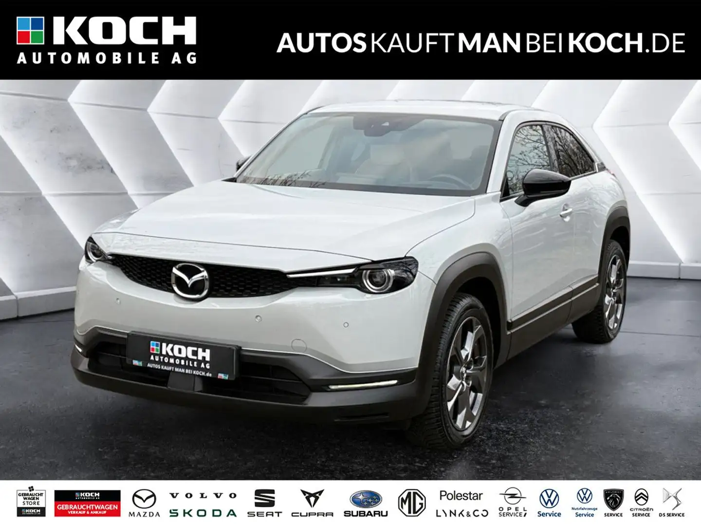 Mazda MX-30 e-SKY AD'VANTAGE HUD MatrixLED NAV ACAA Blanc - 1