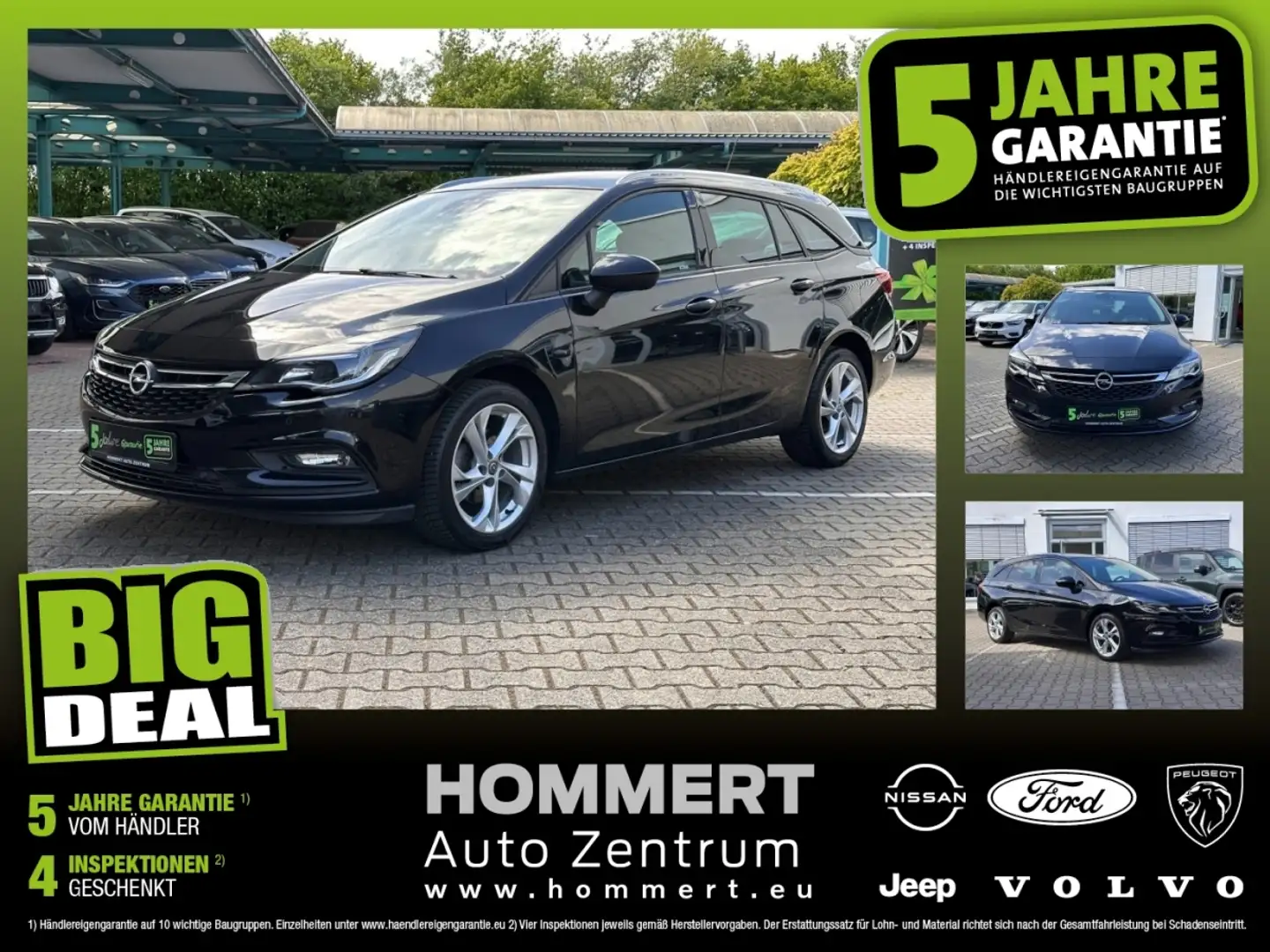 Opel Astra Sports Tourer 1.4 Turbo ON *Kamera*Spurh.* Чорний - 1