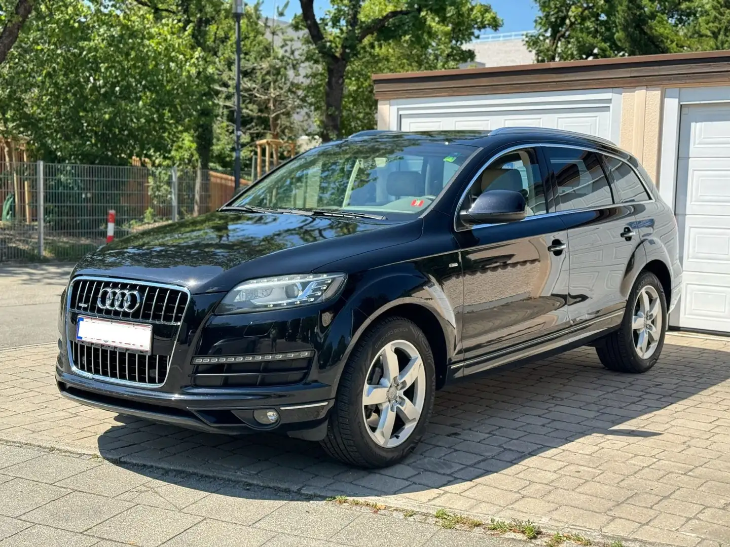 Audi Q7 3.6 FSI quattro Xenon LED*LEDER*AHK*Navigatio Schwarz - 1