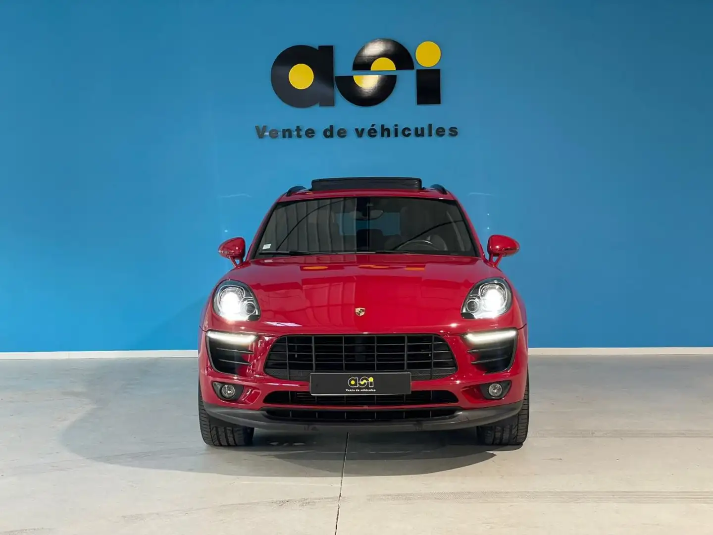 Porsche Macan S 3.0 TDI V6 Rood - 2