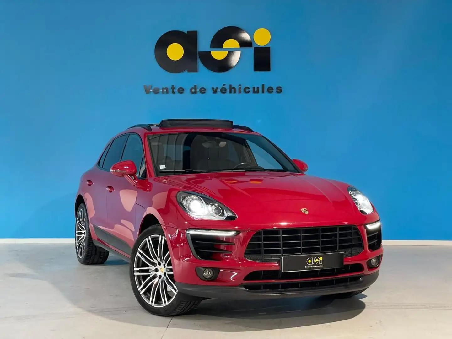 Porsche Macan S 3.0 TDI V6 Rouge - 1