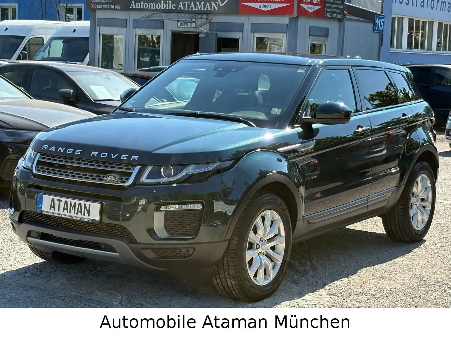 Land Rover Range Rover Evoque SE 4x4, Leder, Navi, Panorama Grün - 1
