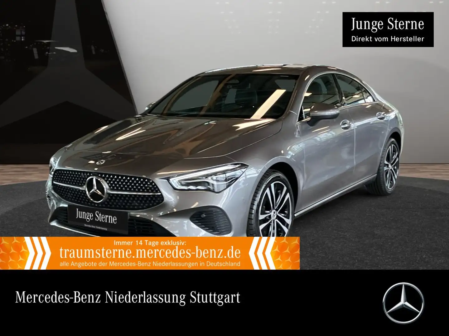 Mercedes-Benz CLA 200 PROGRESSIVE+LED+KAMERA+KEYLESS+7G Grau - 1