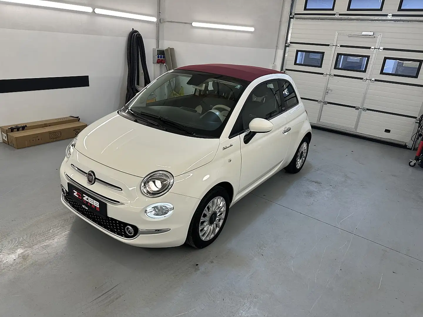 Fiat 500C FireFly Hybrid 70 Dolcevita Blanc - 2