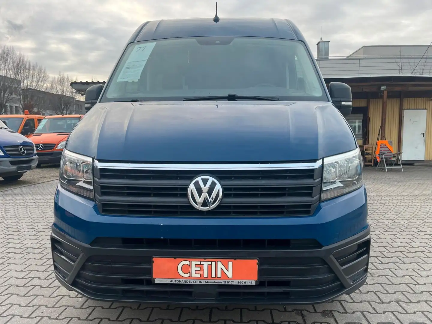 Volkswagen Crafter Kasten Kasten 35 mittellang Hochdach FWD Blauw - 2